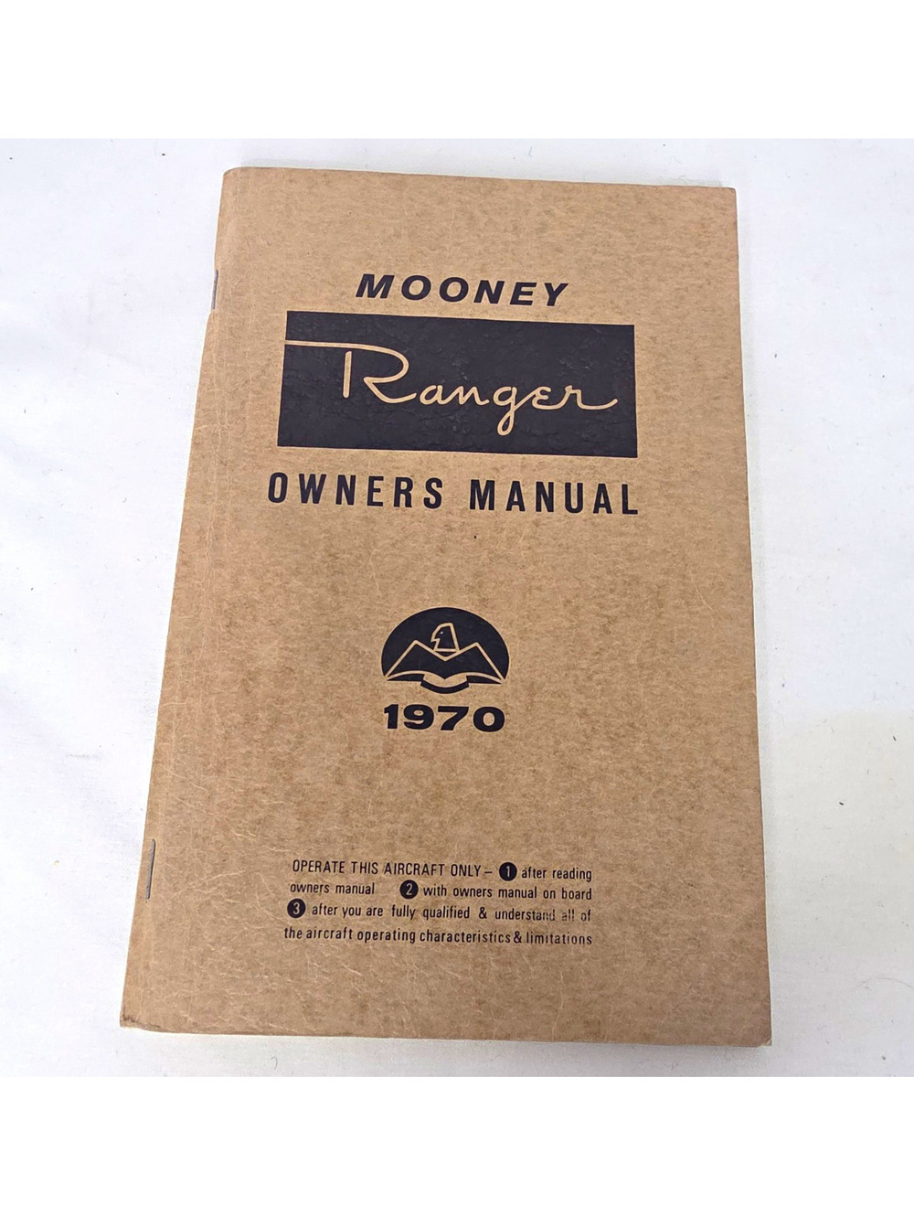 1970 Mooney Ranger M20C Owners Manual 70-20C-OM-B Vintage Aircraft OEM